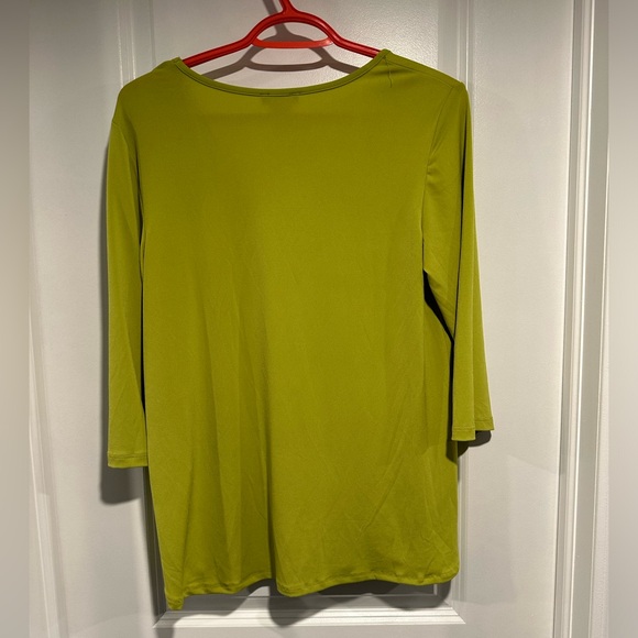 NWT - Kim & Co. Brazil Knit 3/4 Sleeve Top - Picture 4 of 5